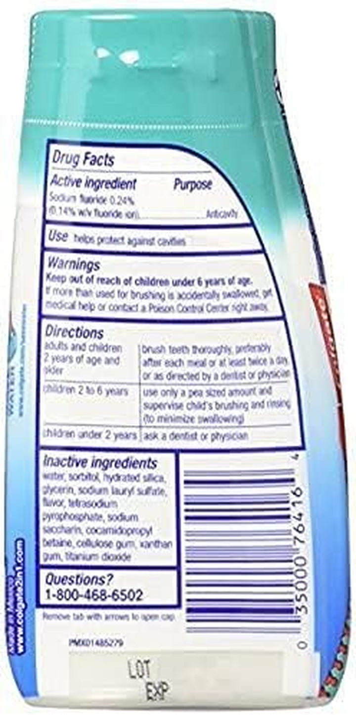 2 in 1 Whitening Toothpaste Icy Blast Pack of 5