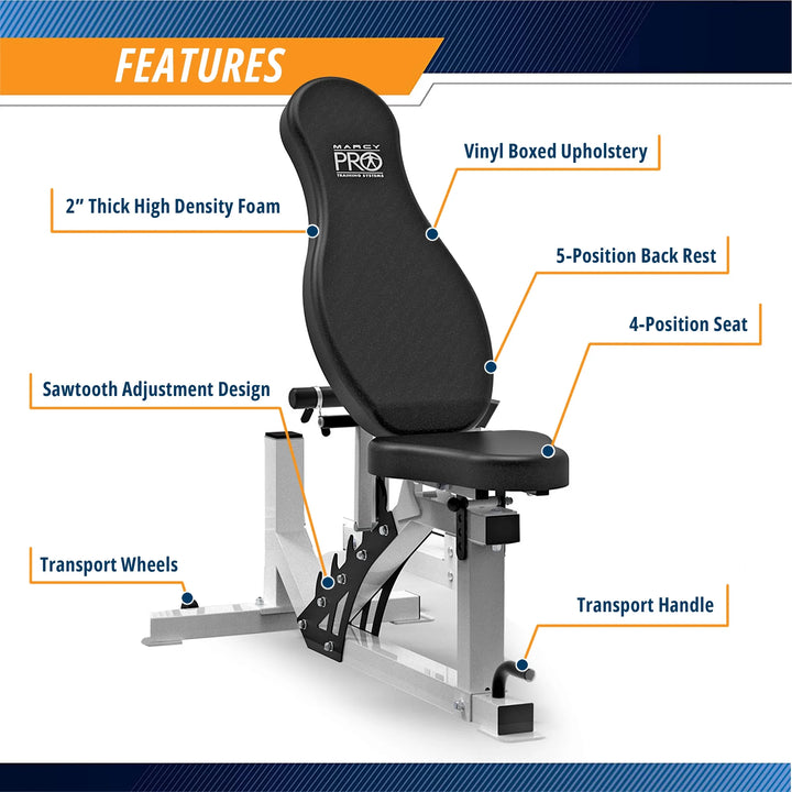 Marcy SM-7362 Pro Smith Machine Home Gym System for Full Body Training