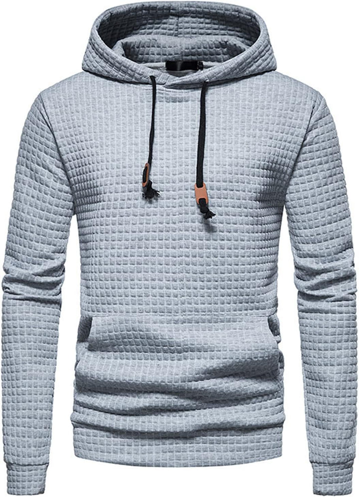 Mens Fashion Hoodies Sweatshirt Casual - Long Sleeve Hooded Sweaters Pullover Winter Clothes for Men