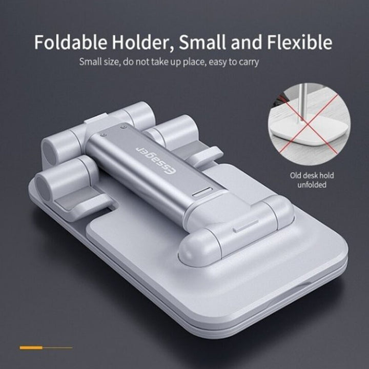 Metal Desktop Tablet Holder Table Cell Foldable Extend Support Desk Mobile Phone Holder Stand For iPhone iPad Adjustable