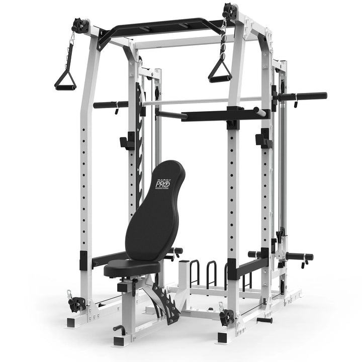 Marcy SM-7362 Pro Smith Machine Home Gym System for Full Body Training