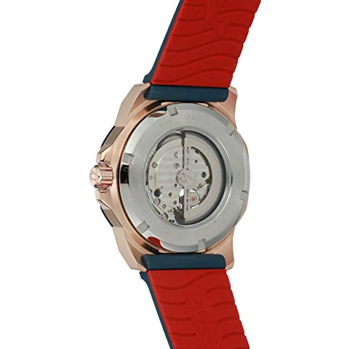 Bulova Marine Star Automatic Blue Dial Men'S Watch 98A227