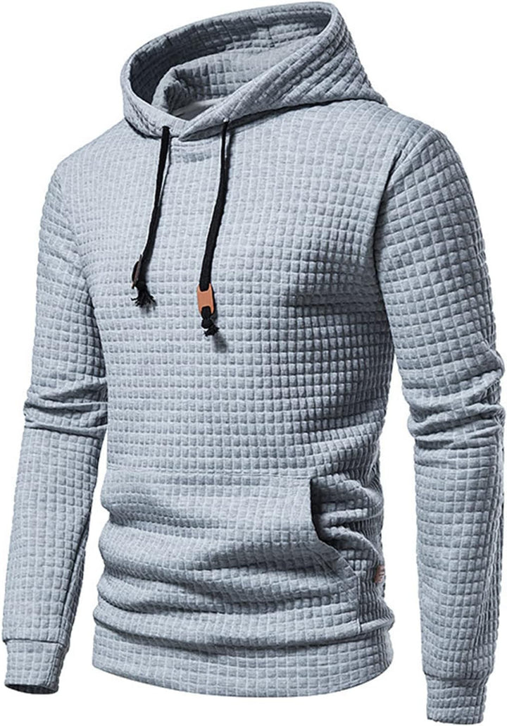 Mens Fashion Hoodies Sweatshirt Casual - Long Sleeve Hooded Sweaters Pullover Winter Clothes for Men