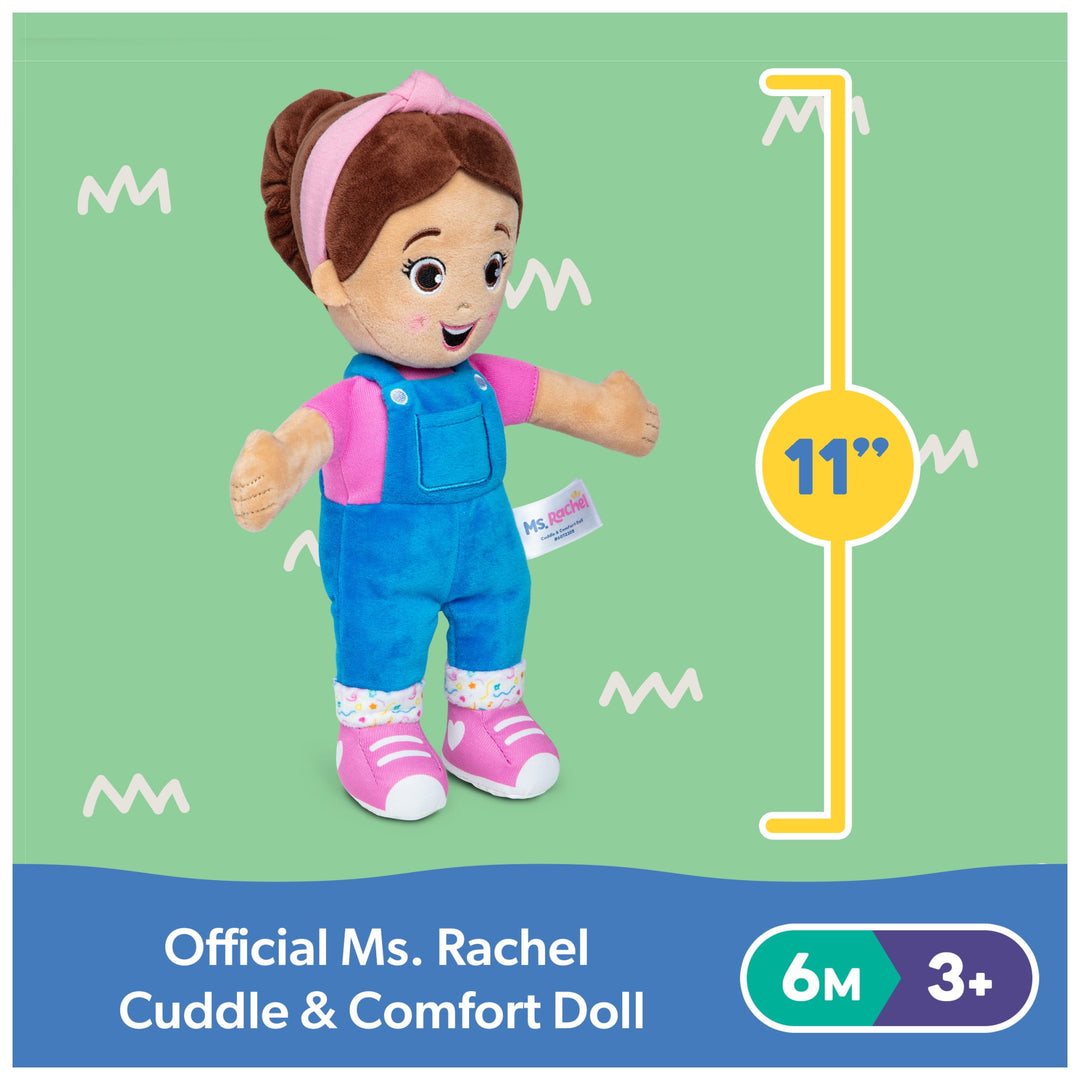 Official Basic 11-Inch Cuddle & Comfort Plush Doll for Ages 6 Months to 3+