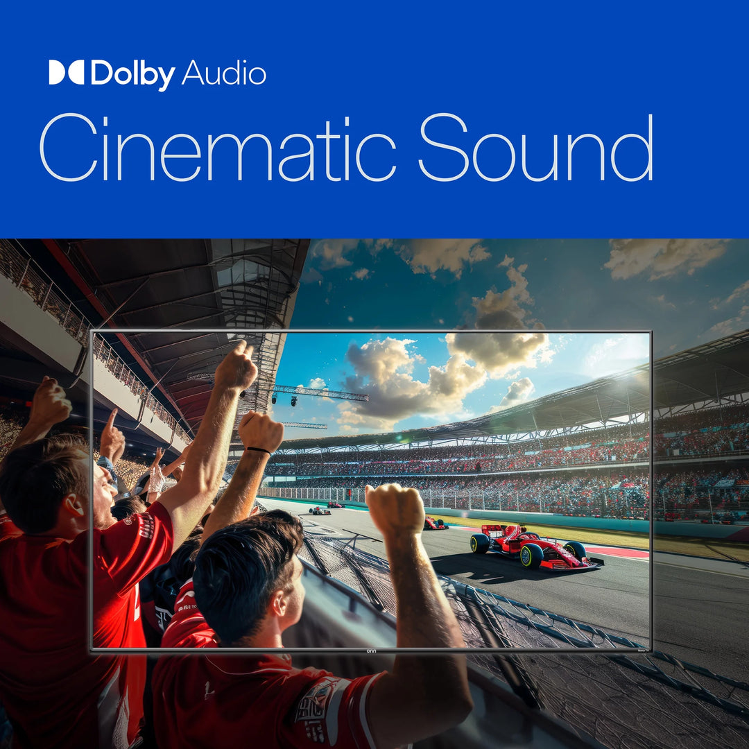 Onn 65” Class 4K UHD (2160P) LED Roku Smart Television HDR (100012587)