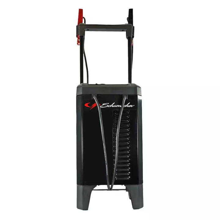 Automotive 12 Volt 150 Amp Fully Automatic Wheeled Battery Charger and Engine Starter with 20 Amp Boost