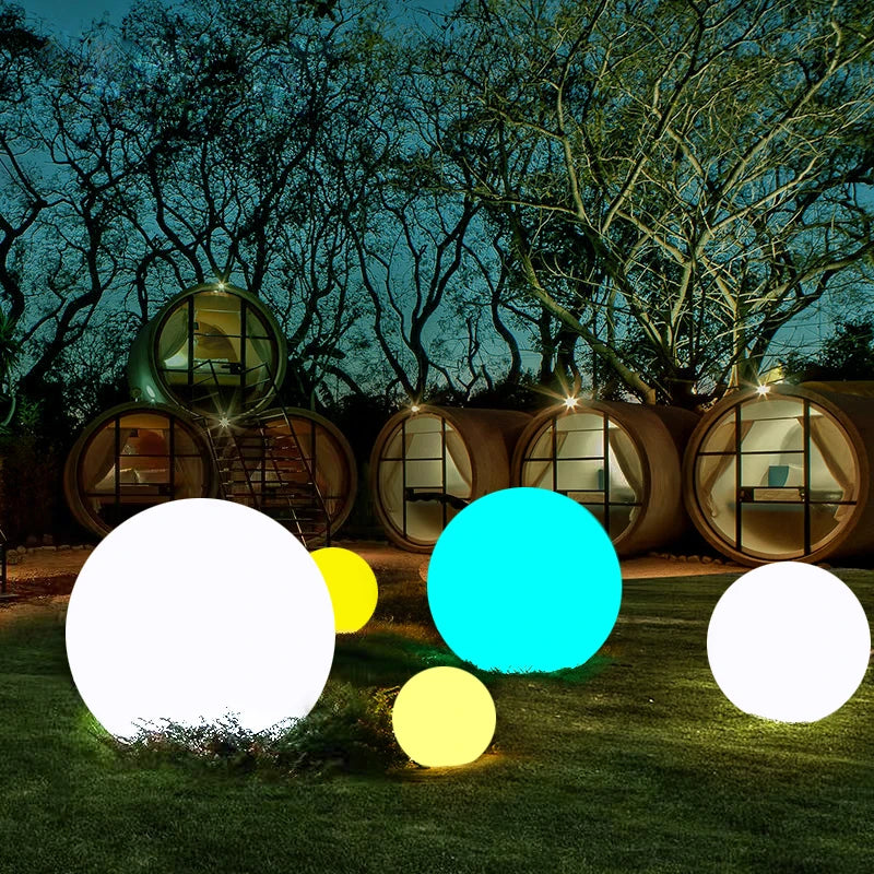 LED Garden Ball Light - Waterproof & Colorful