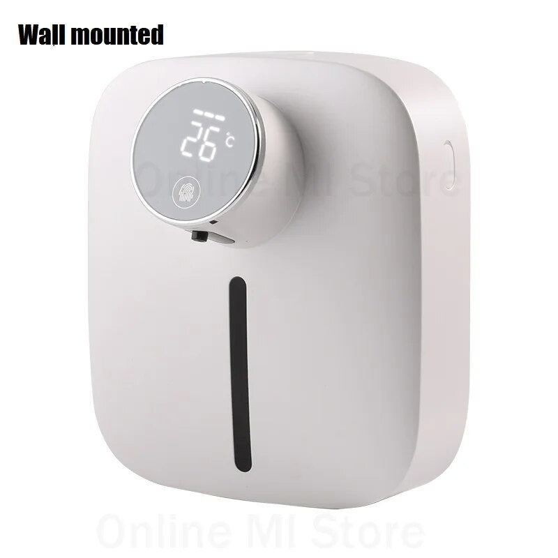 Newest Youpin Automatic Soap Dispenser Temperature Display USB Rechargeable 320ml Liquid Soap Dispensers Foam Hand Sanitizer