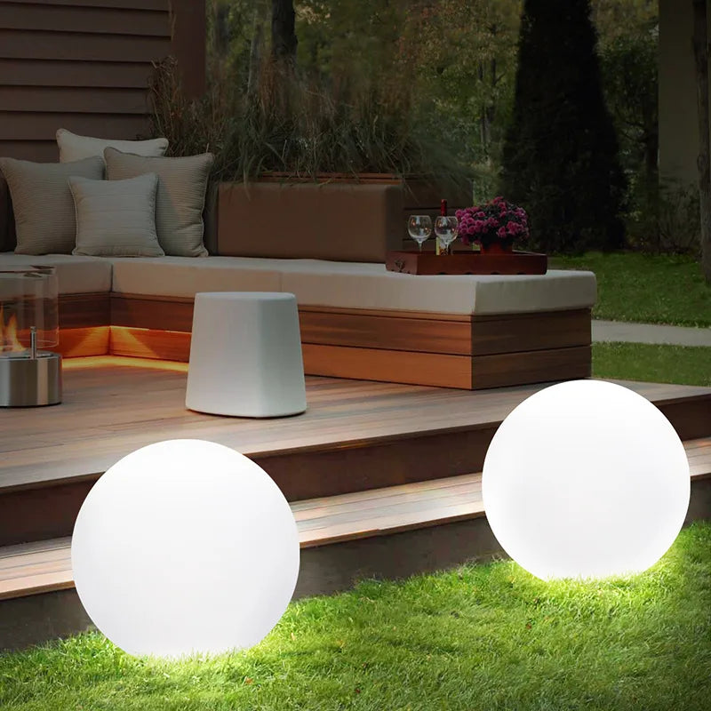 LED Garden Ball Light - Waterproof & Colorful