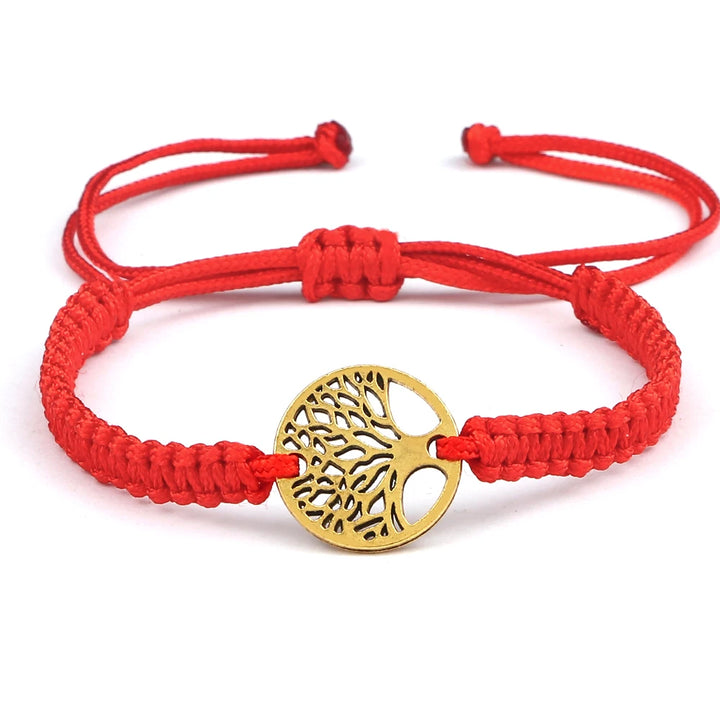 Handmade Braid Rope Bracelets Tree of Life Adjustable  Bracelets for Women Men Gift Wrist Bangle Charm Friendship Prayer Jewelry