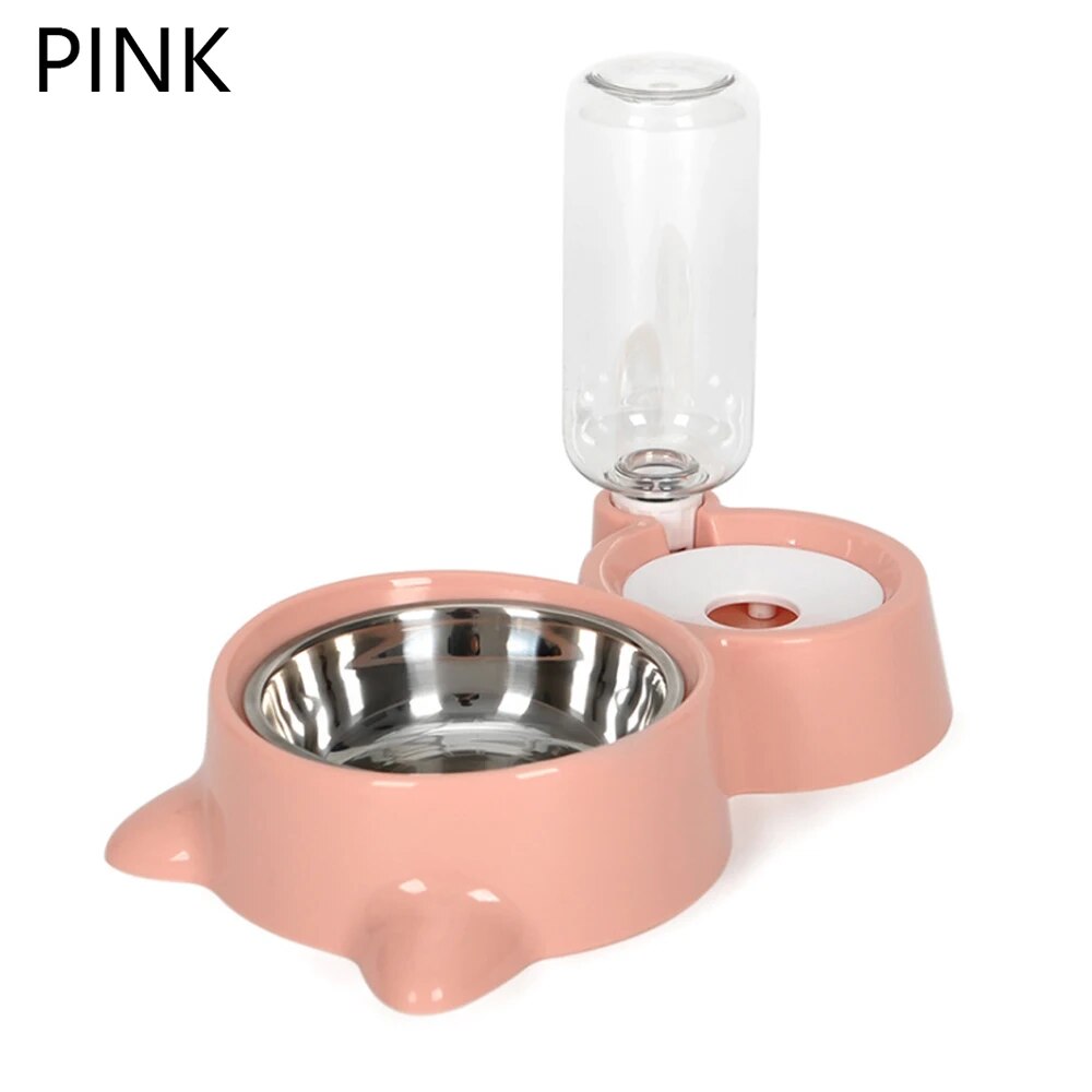 2-in-1 Bubble Pet Water Dispenser with 1.8L Capacity - Perfect for Cats and Dogs