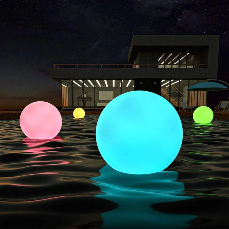 LED Garden Ball Light - Waterproof & Colorful