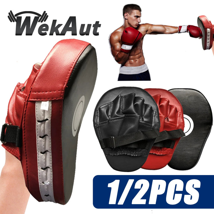 Thickened PU Leather Boxing Training Mitts