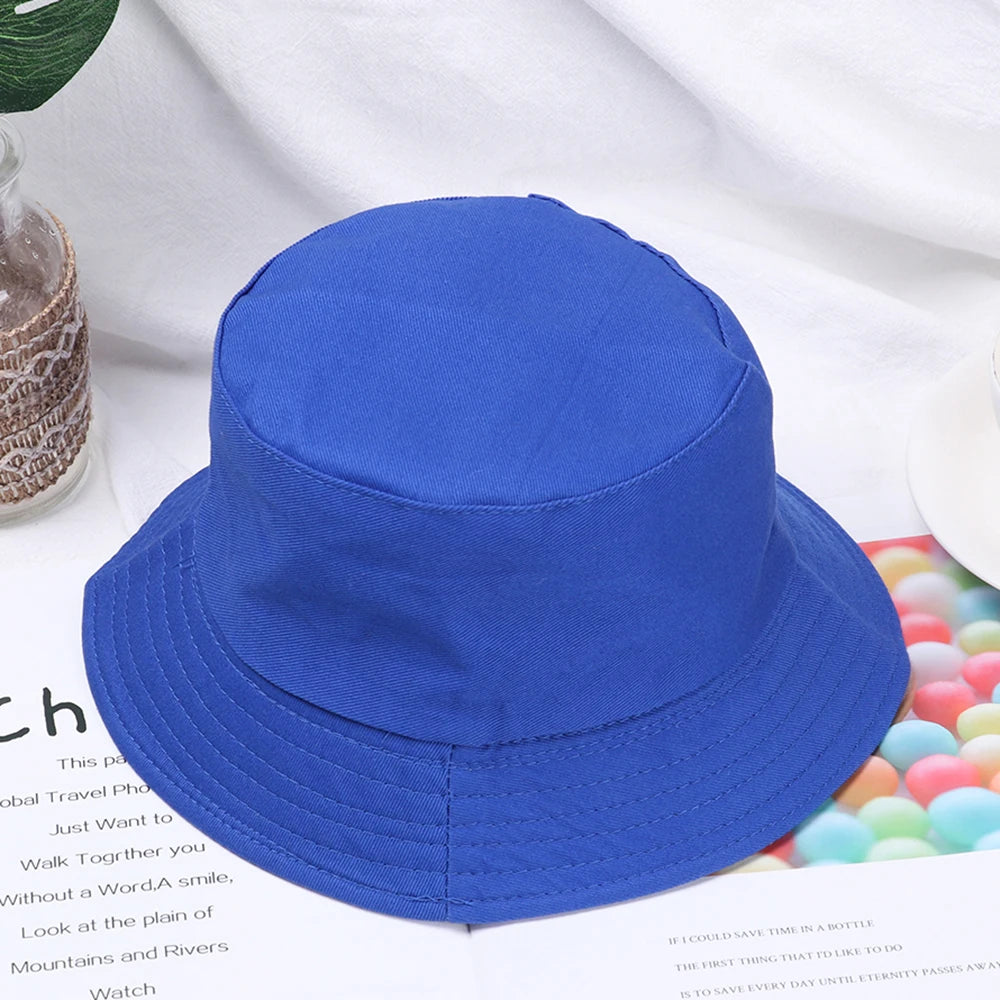 Foldable Sunscreen Bucket Hat - UV Protection, 8 Color Options