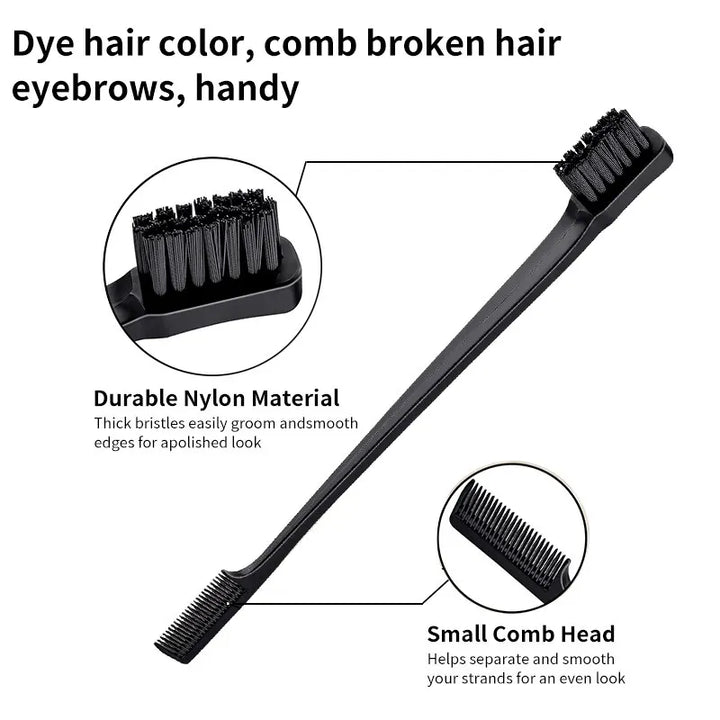 3pc Hair Styling Comb Set - Versatile Double Headed Design