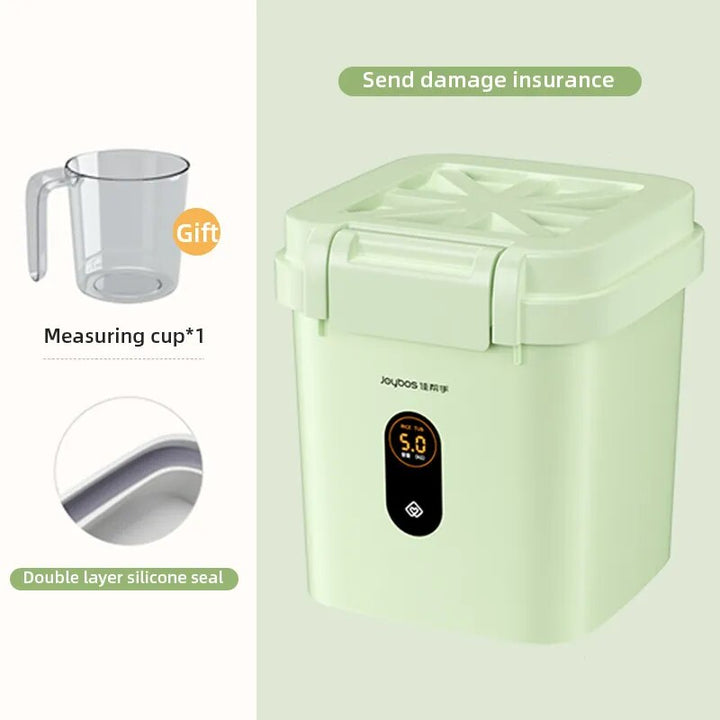 JOYBOS Kitchen Storag Contain Moisture-Proof Nano Insect-Proof Sealed Dog Pet Food Container Rice Dispencer Grain Storag Box