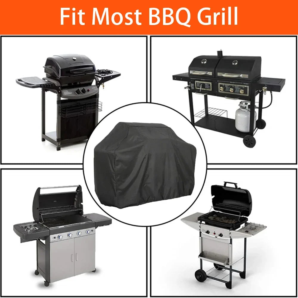 Heavy Duty Waterproof BBQ Grill Cover