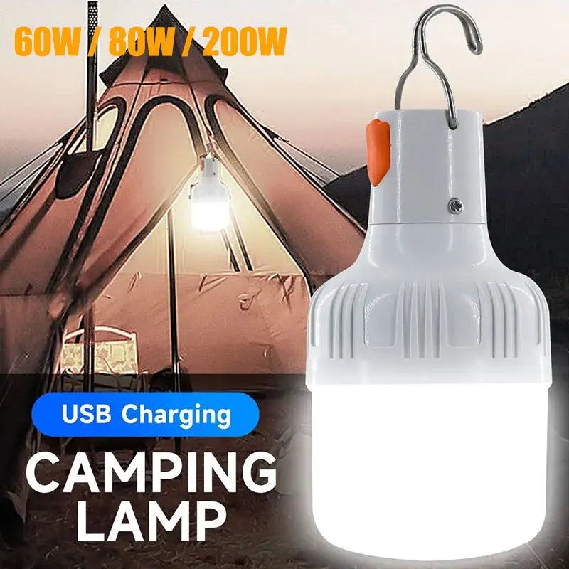 High Power LED Camping Light Rechargeable Lantern