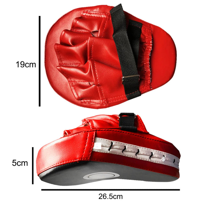 Thickened PU Leather Boxing Training Mitts