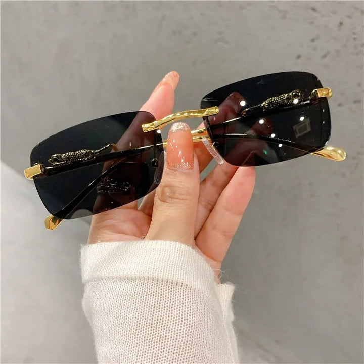 Vintage Rimless Sunglasses