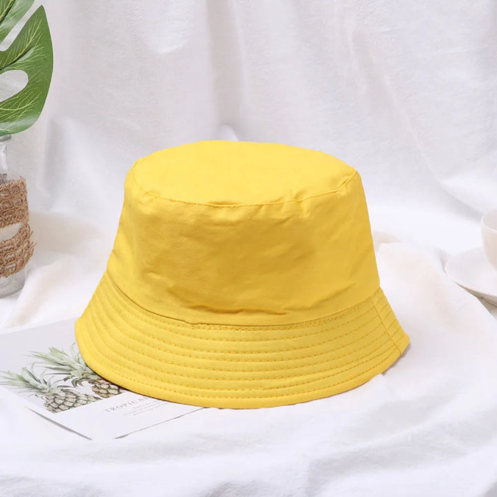 Foldable Sunscreen Bucket Hat - UV Protection, 8 Color Options