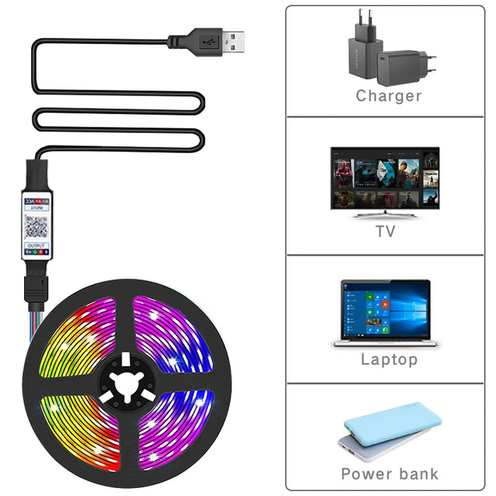 Smart RGB 5050 LED Strip Light