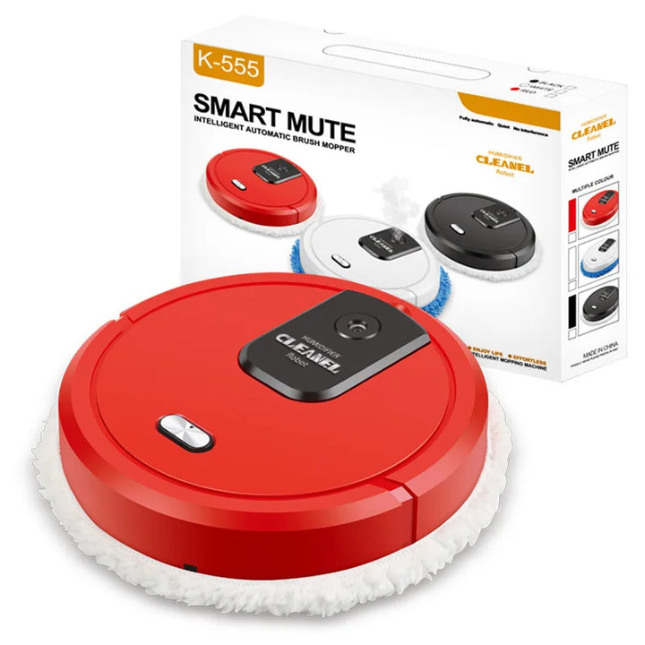 Smart Sweeping Robot Vacuum Cleaner with Humidifying Spray