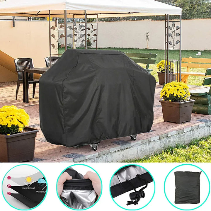 Heavy Duty Waterproof BBQ Grill Cover