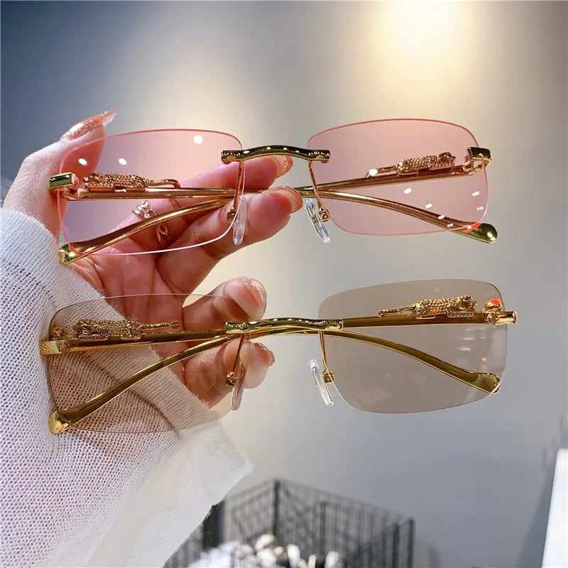 Vintage Rimless Sunglasses