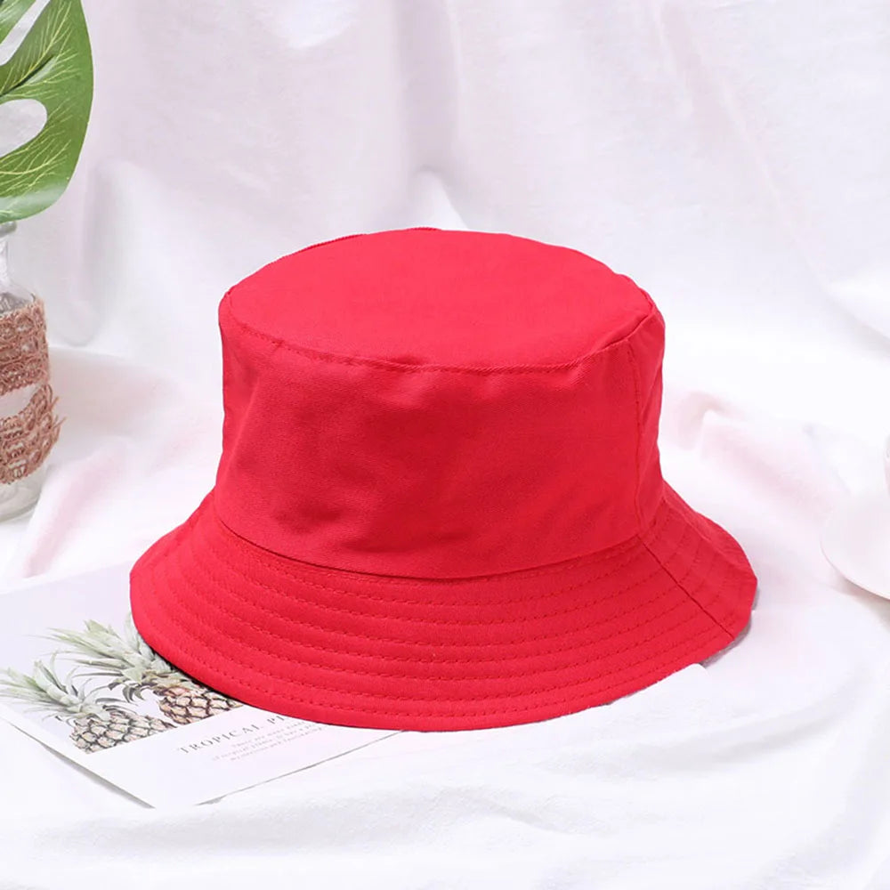 Foldable Sunscreen Bucket Hat - UV Protection, 8 Color Options