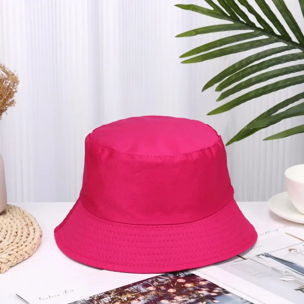 Foldable Sunscreen Bucket Hat - UV Protection, 8 Color Options