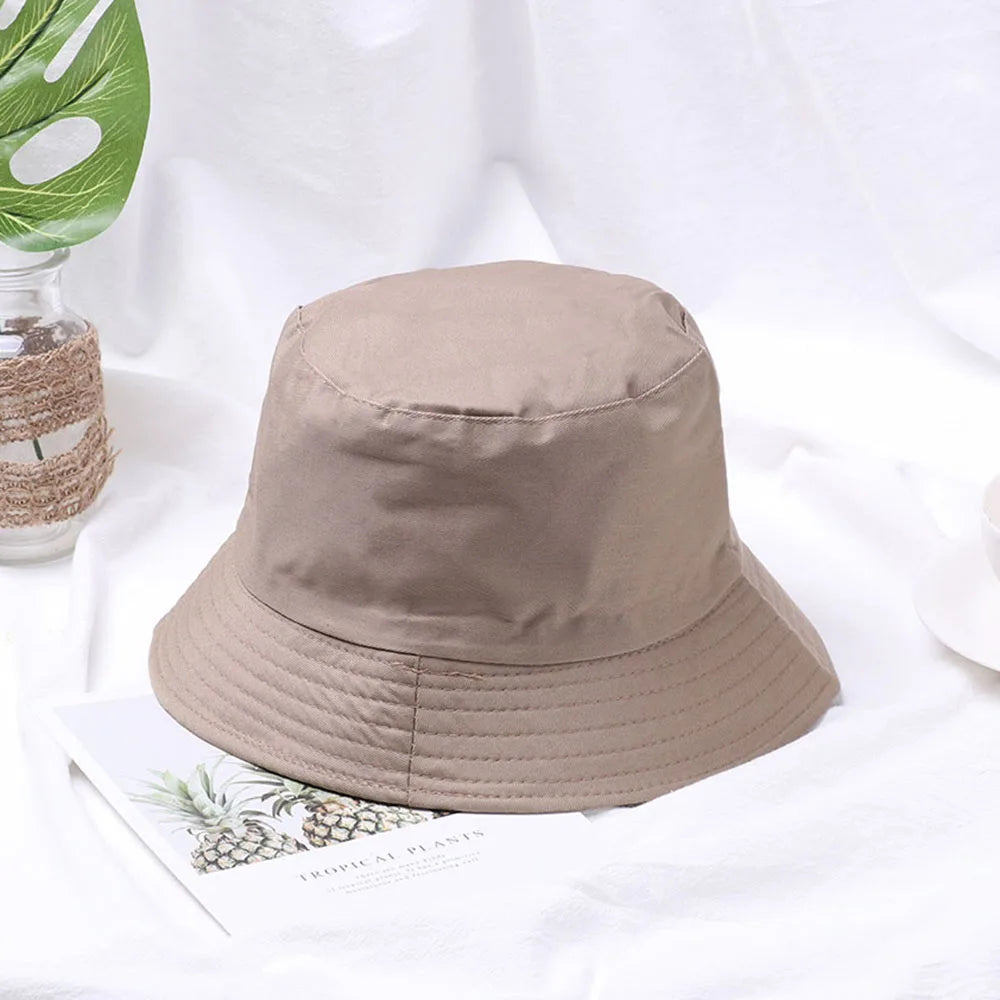 Foldable Sunscreen Bucket Hat - UV Protection, 8 Color Options