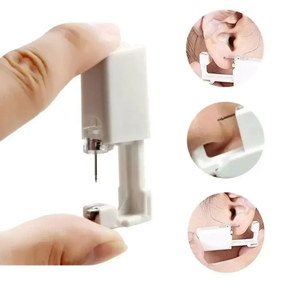 20pcs Disposable Safety Ear Piercing Gun Kit