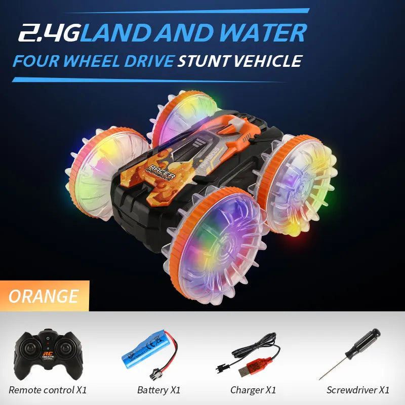 Amphibious RC Stunt Car