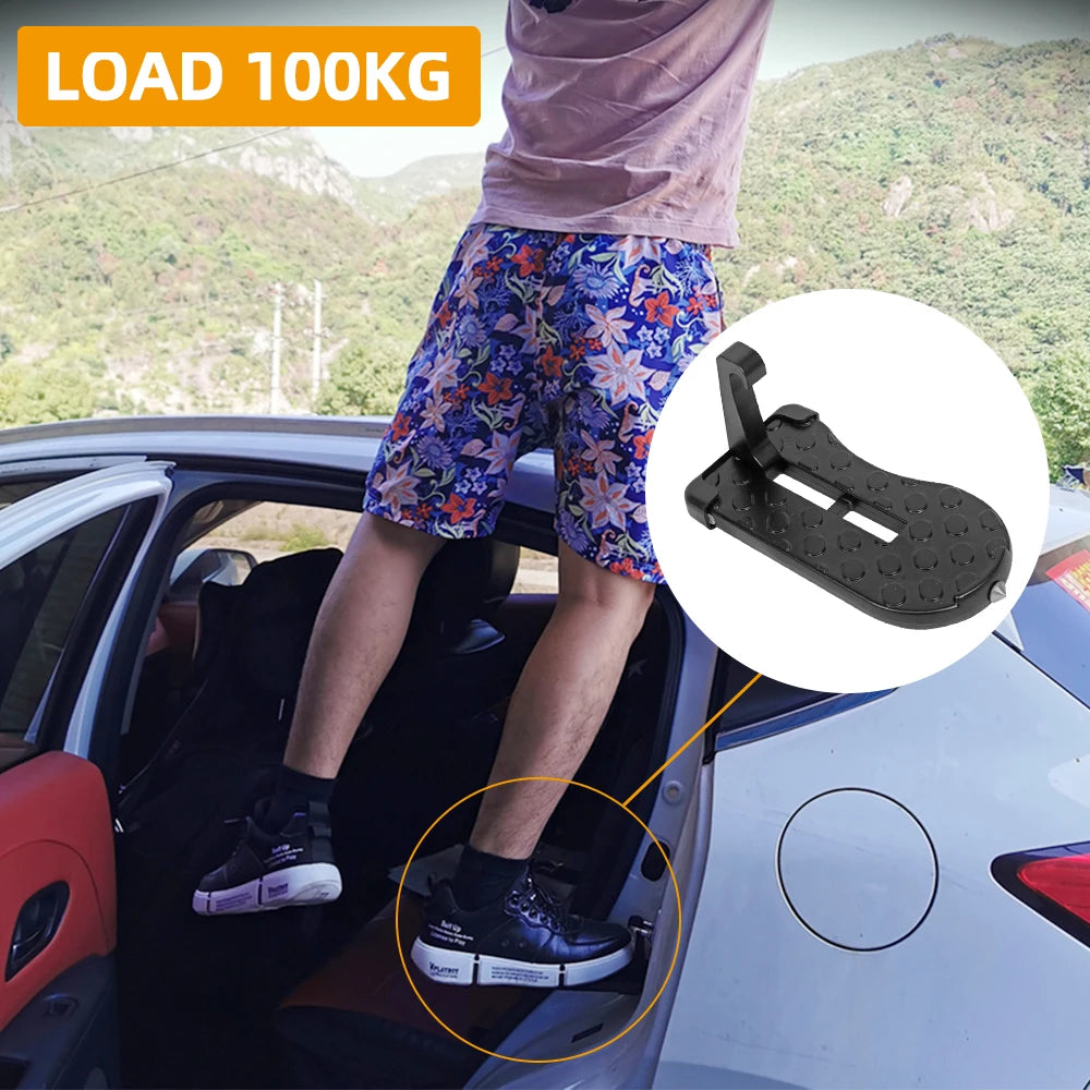 Foldable Car Roof Rack Step