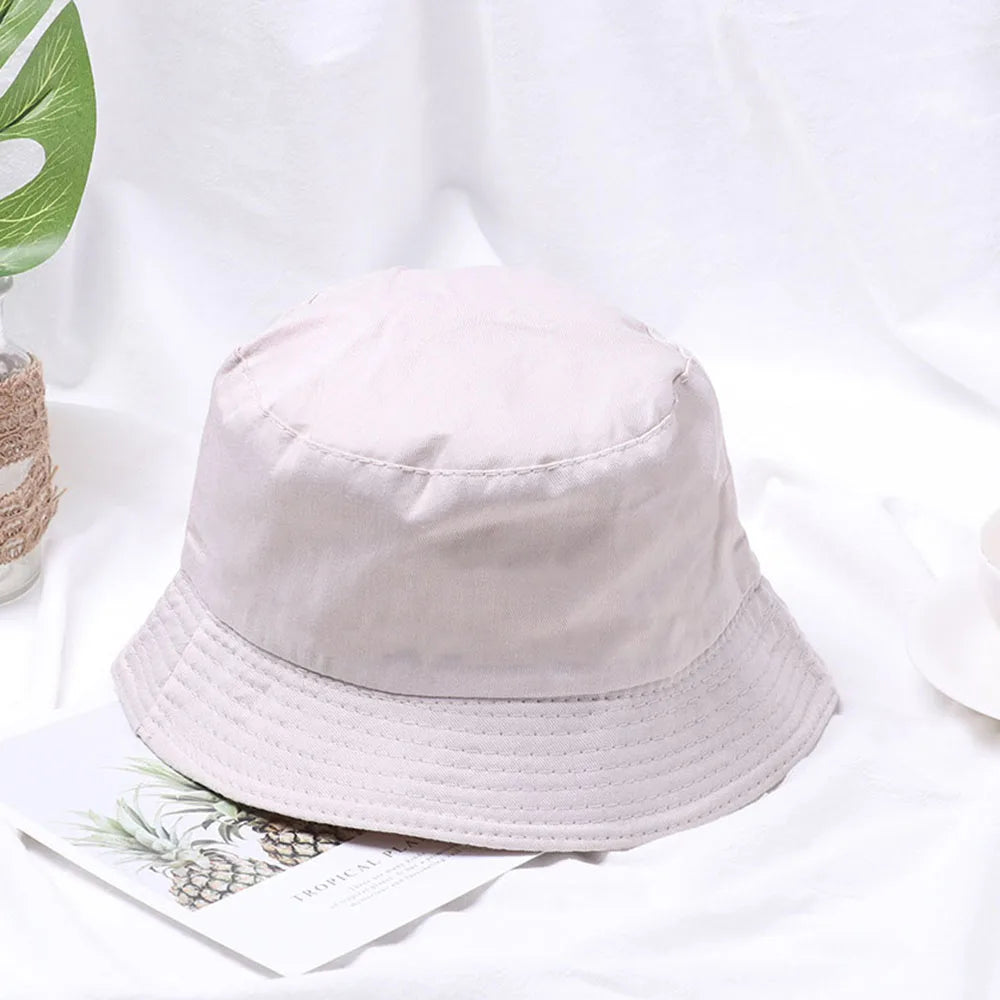 Foldable Sunscreen Bucket Hat - UV Protection, 8 Color Options