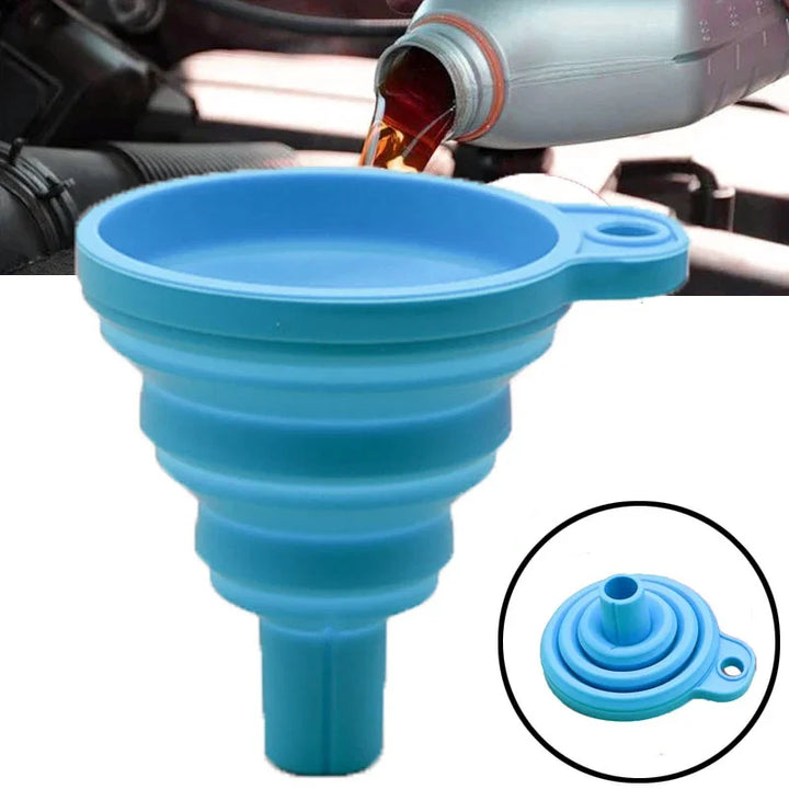 Universal Silicone Car Engine Funnel