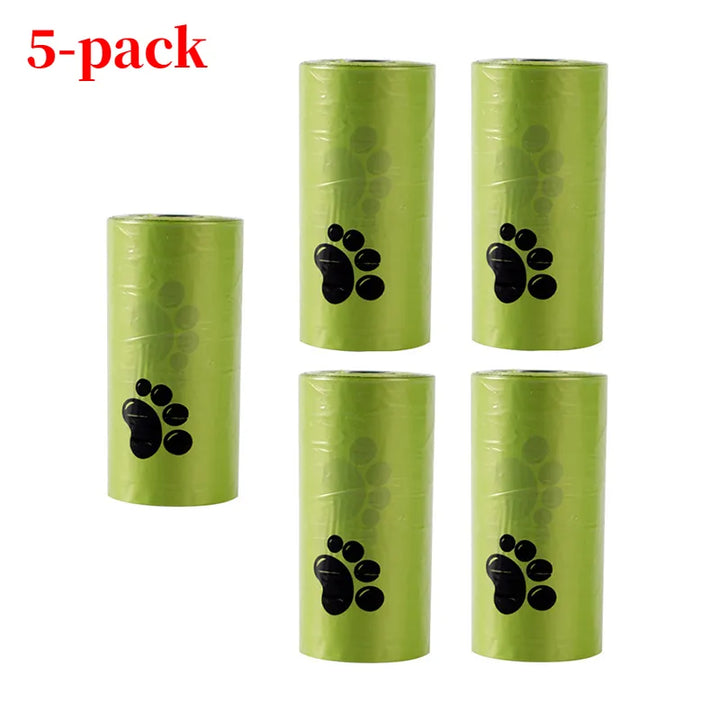 Biodegradable Dog Poop Bags Garbage Bags Degradable Cat Waste Bags Eco-Friendly Doggie Green EPI Unscented Thicker than similar products