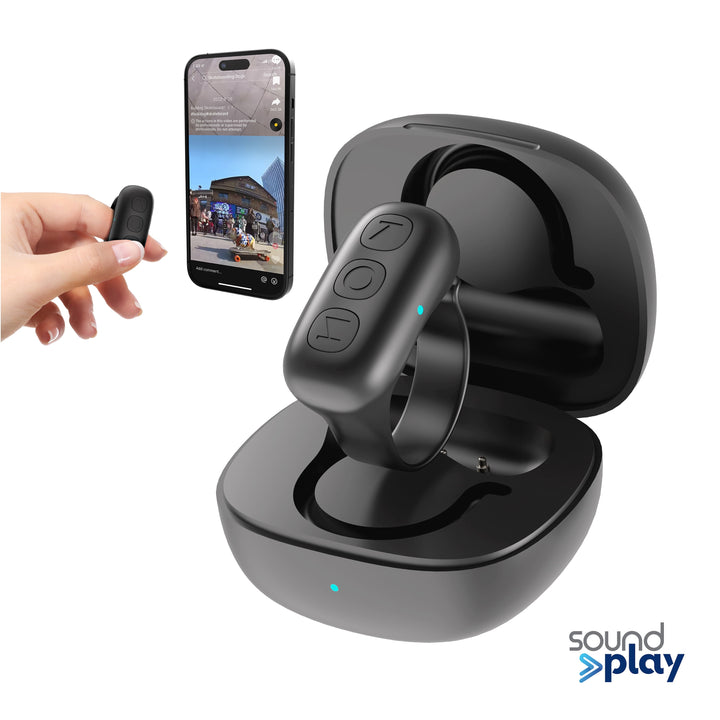 Smart Remote Ring, Bluetooth Tiktok Scrolling Ring