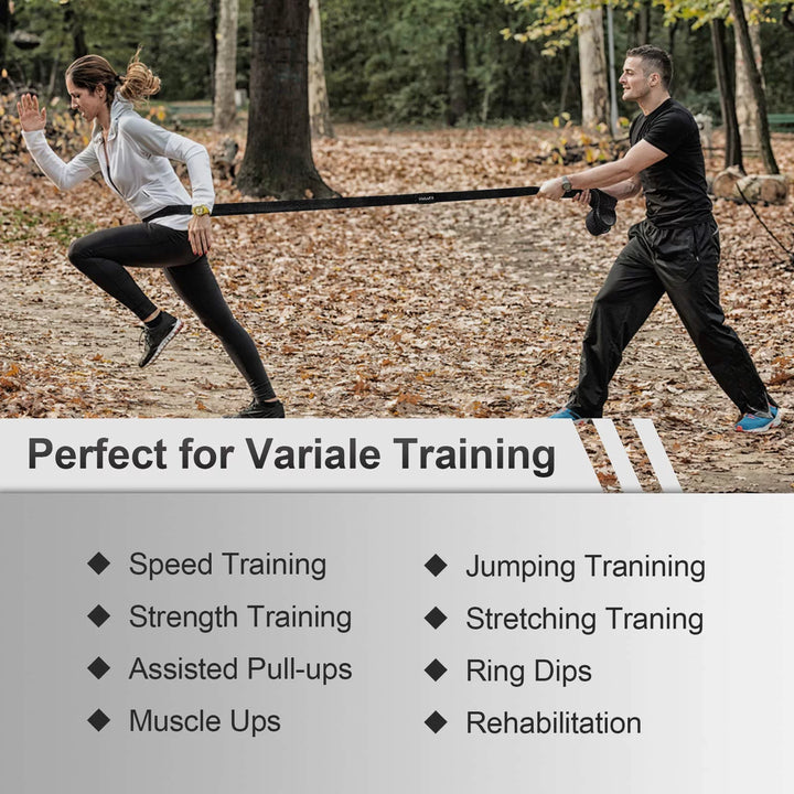 Long Resistance Bands, Weluvfit Workout Bands Resistance for Women and Men, Fitness Loop Booty Stretch Exercise Bands for Full Body Workout & Weight Training, Pull up Assistance Bands for Home Gym