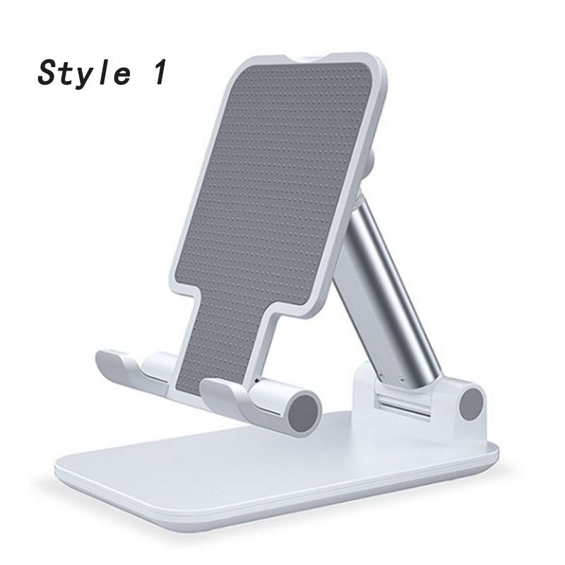 Metal Desktop Tablet Holder Table Cell Foldable Extend Support Desk Mobile Phone Holder Stand For iPhone iPad Adjustable