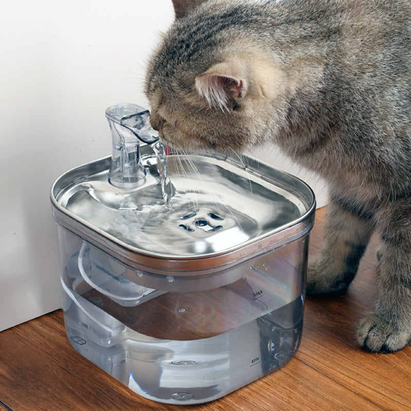 Premium Stainless Steel Pet Water Dispenser