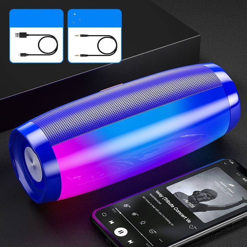 Colorful Lights Bluetooth Speaker High Volume Audio Subwoofer