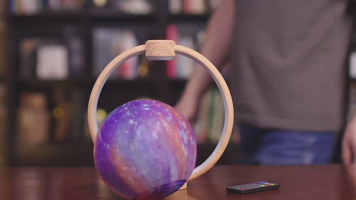 Maglev Moon Light Bluetooth 3D Stereo Diy Colorful Glare