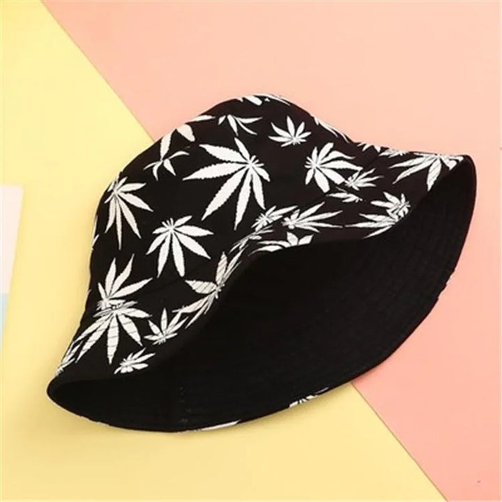 Stylish Maple Leaf Bucket Hat - Sun Protection for Fashionistas