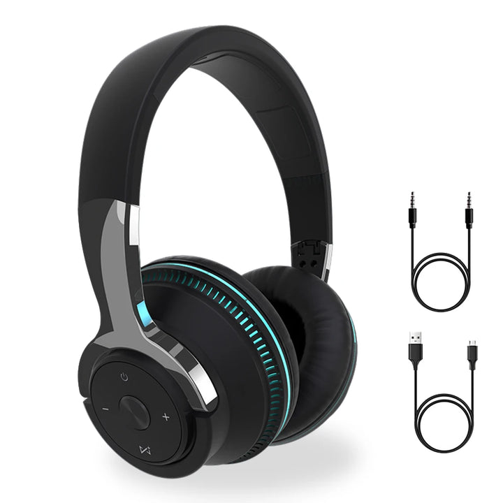 New Original Wireless Headset Bluetooth-compatible Headphones Stereo Sound Music Listening Tool Electronics Earphones Computers